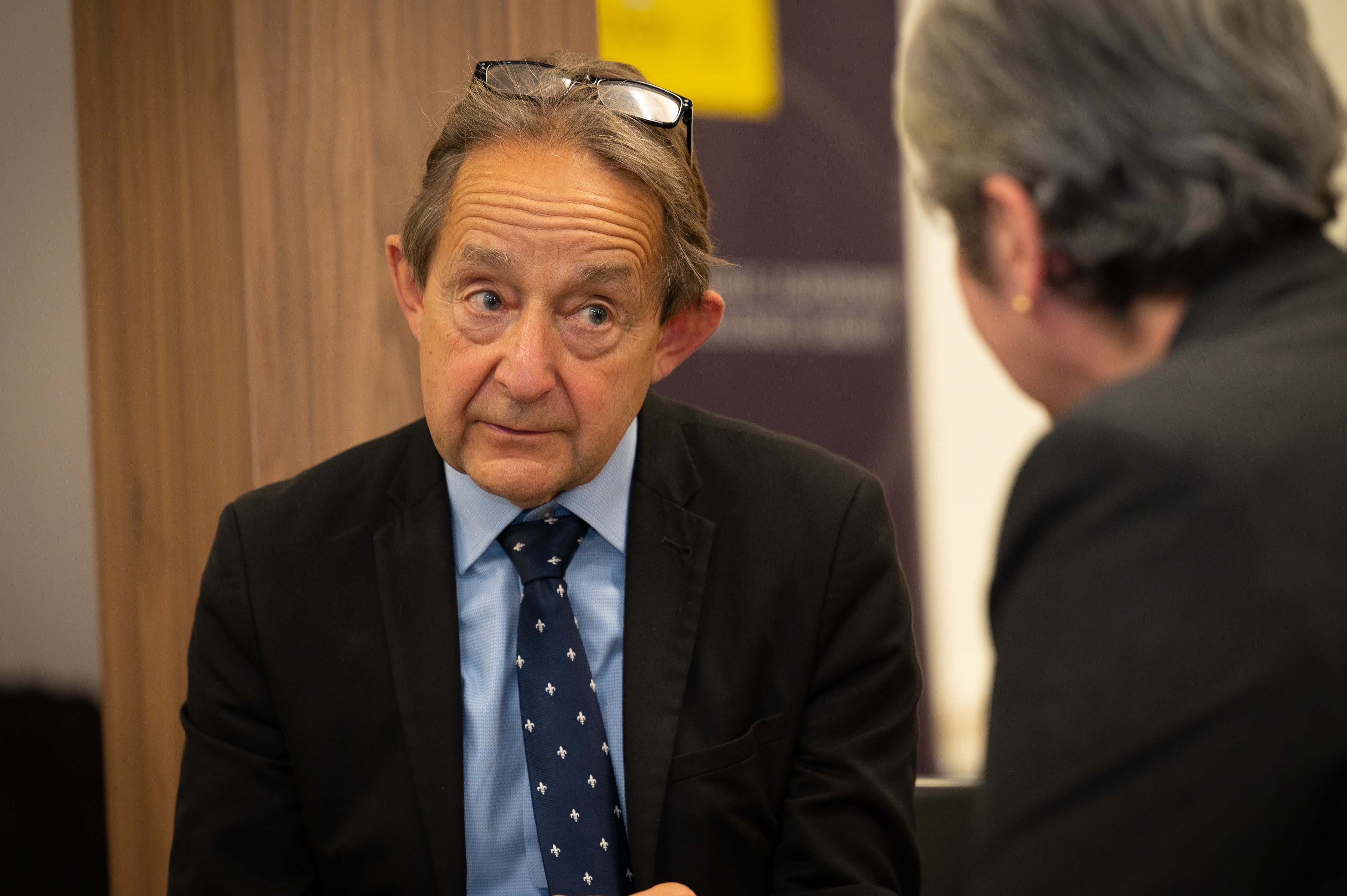 Sir Anthony Seldon and Her Excellency, Vicki Treadell, British High Commissioner to Australia  The John Howard Prime Ministerial Library in partnership with the National Archives of Australia hosts an evening with Sir Anthony Seldon